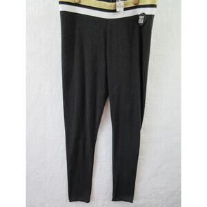 NWT VICTORIA'S SECRET Pink Yoga Leggings Women's Medium Love Gold Sparkly Band